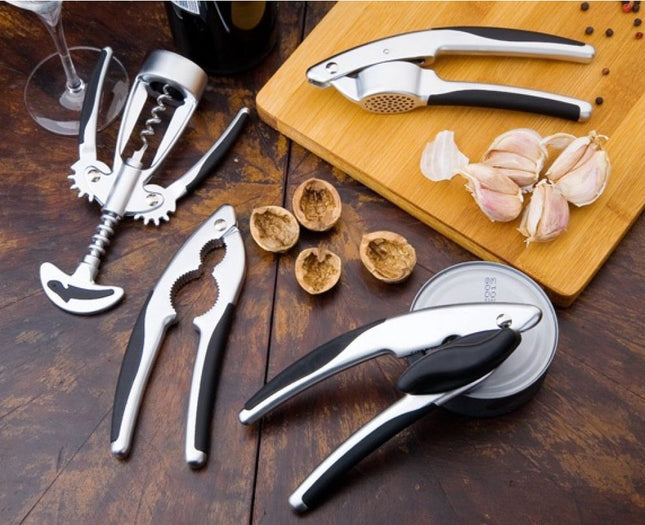 Kinghoff Casse-noix - Casse-noix - Inox avec poignée antidérapante - Lavable au lave-vaisselle