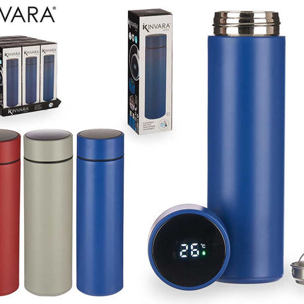 Bouteille thermos avec écran LED