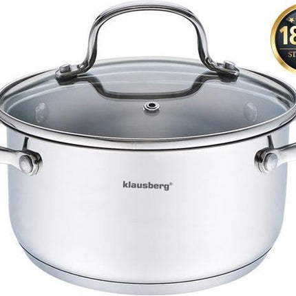 Klausberg - marmite avec couvercle - prestige II - 5,8L - Ø24 cm