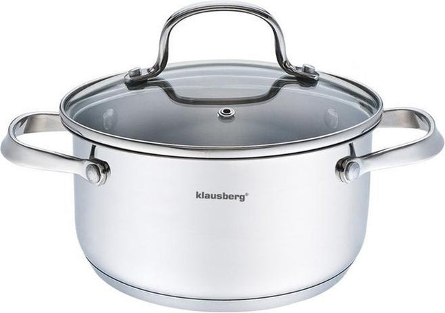 Klausberg - marmite avec couvercle - prestige II - 5,8L - Ø24 cm