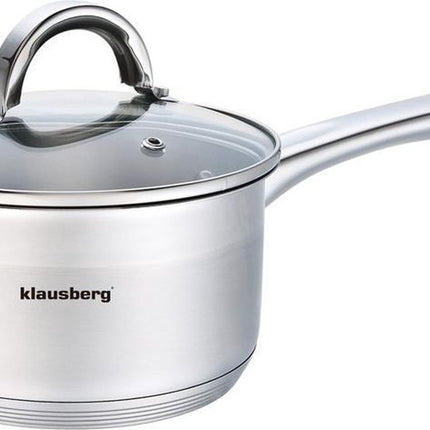 Klausberg - Casserole avec couvercle - casserole à sauce - 12 cm - 0.5 litre