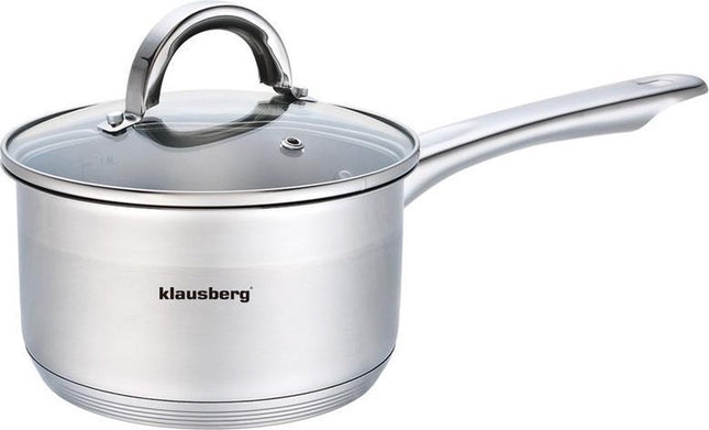 Klausberg - Casserole avec couvercle - casserole à sauce - 12 cm - 0.5 litre