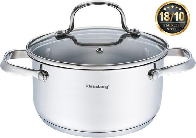 Klausberg 7212 - faitout avec couvercle - prestige II - 2,5 L - Ø 18 cm