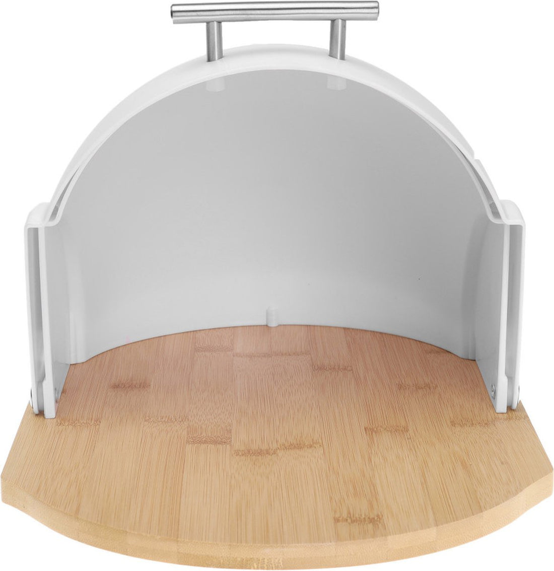 Klausberg 7287 - Bread bin - acrylic - Bamboo - White