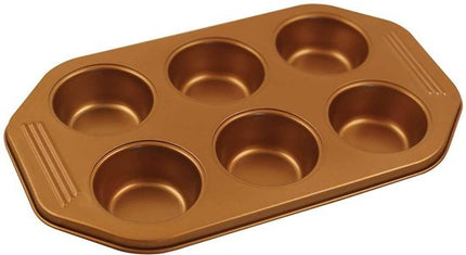 Klausberg 7375 - Plaque de cuisson à muffins pour 6 pièces