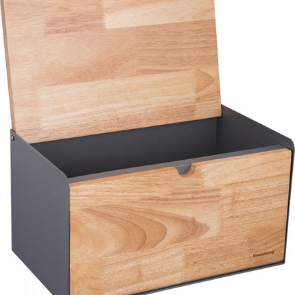 Klausberg 7395 - Boîte à pain - Acier - Bambou