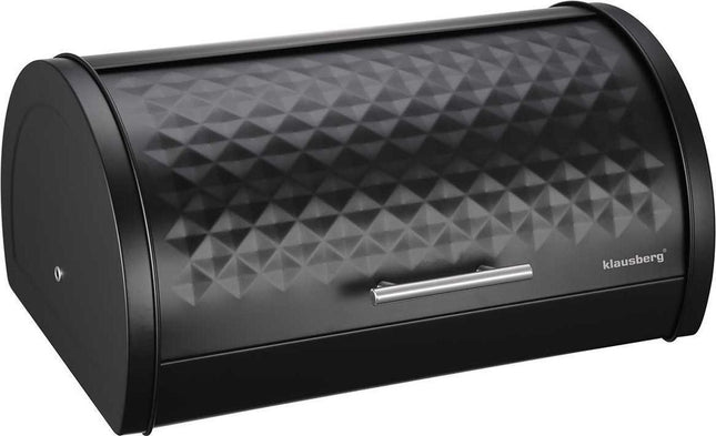 Klausberg - Boîte à pain - diamond - noir - acier