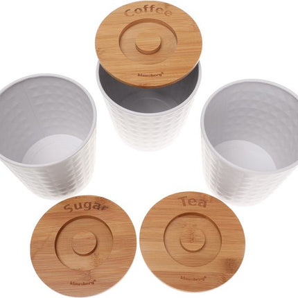 Klausberg 7487 - boîtes de conservation - acier - bambou