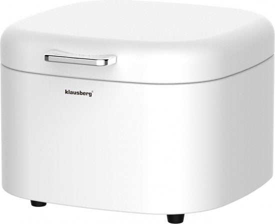 Klausberg 7503 - Boîte à pain - acier - Blanc
