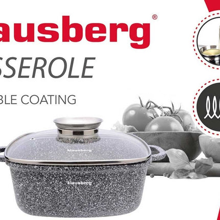 Klausberg 7530 - Poêle aspect marbre - 24 cm - 4,4 litres