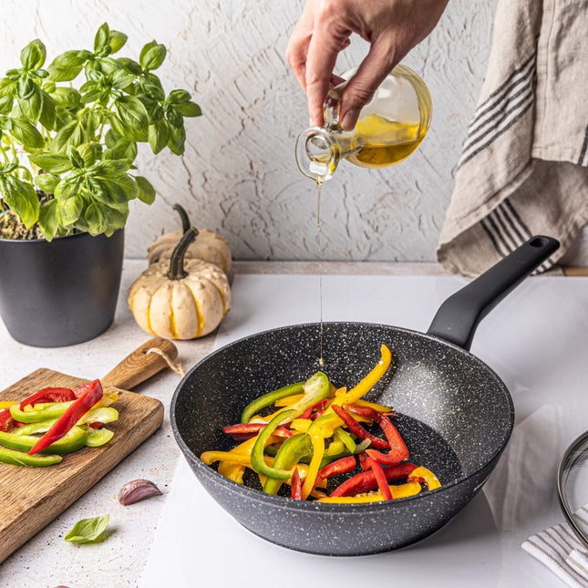 Klausberg - Poêle en marbre noir - avec couvercle