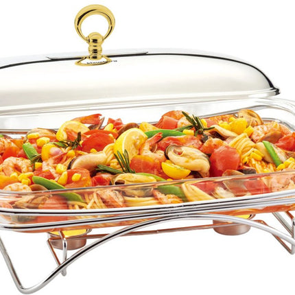 Klausberg 7921 - Chauffe-plat - verre - 3 litres - support en inox