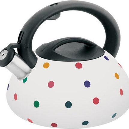 Klausberg KB-7074 bouilloire sifflante - 3L - inox - toutes sources de chaleur