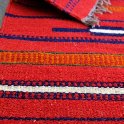 Tapis kelim tissé à la main - 100% laine Kelim - 60x80cm - Bédouin