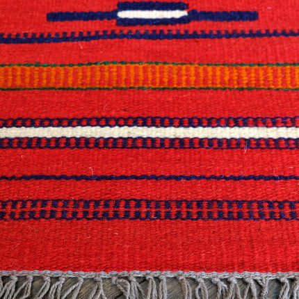 Tapis kelim tissé à la main - 100% laine Kelim - 60x80cm - Bédouin