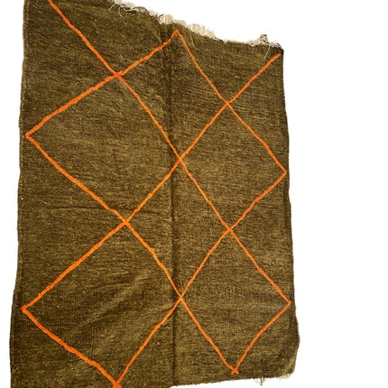 Tapis kilim tissé à plat 130 x 100 cm