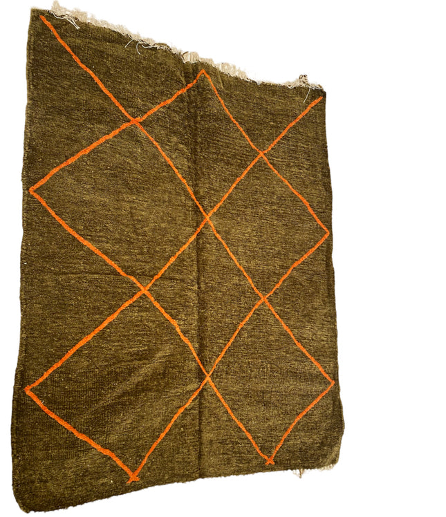 Tapis kilim tissé à plat 130 x 100 cm