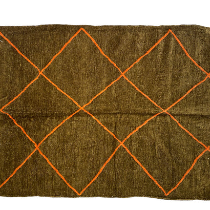 Tapis kilim tissé à plat 130 x 100 cm