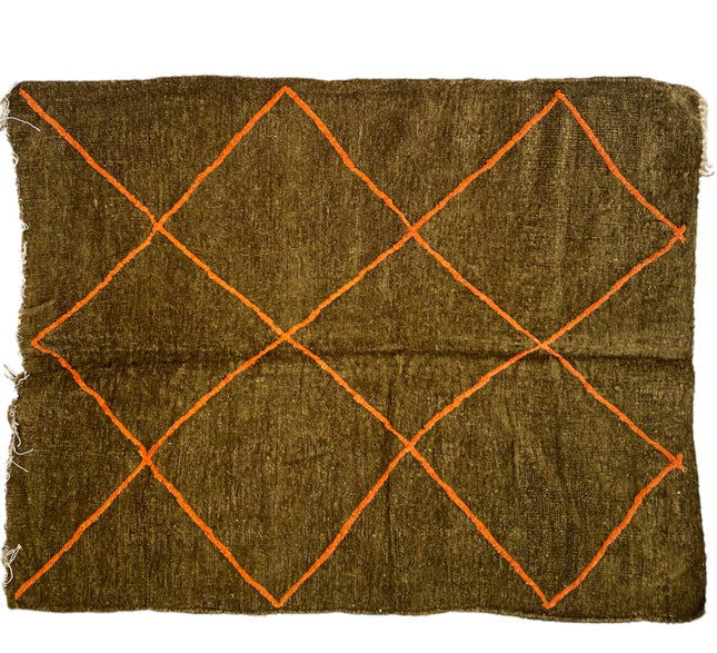 Tapis kilim tissé à plat 130 x 100 cm