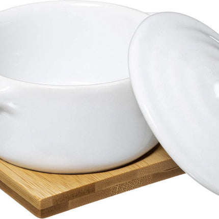 Petite cocotte avec couvercle - céramique Ø 10 cm