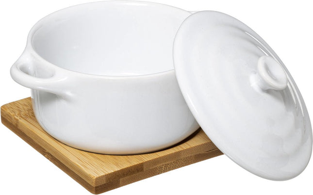 Petite cocotte avec couvercle - céramique Ø 10 cm