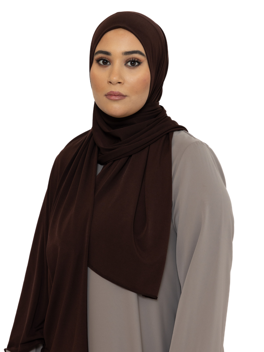 Premium stretch jersey sjaal – hoofddoek die blijft zitten, 180 x 70 cm – foto 17