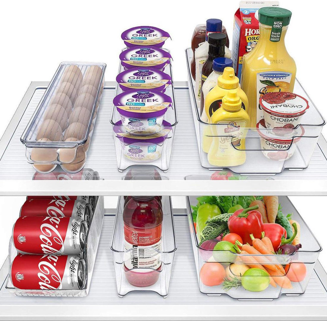 Waal - Refrigerator organizer - Transparent kitchen bins