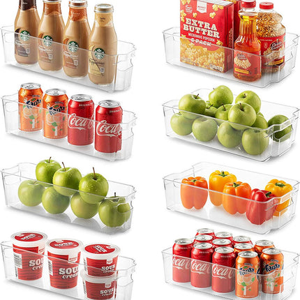 Waal - Organiseur de réfrigérateur - Boîtes de rangement transparentes pour cuisine