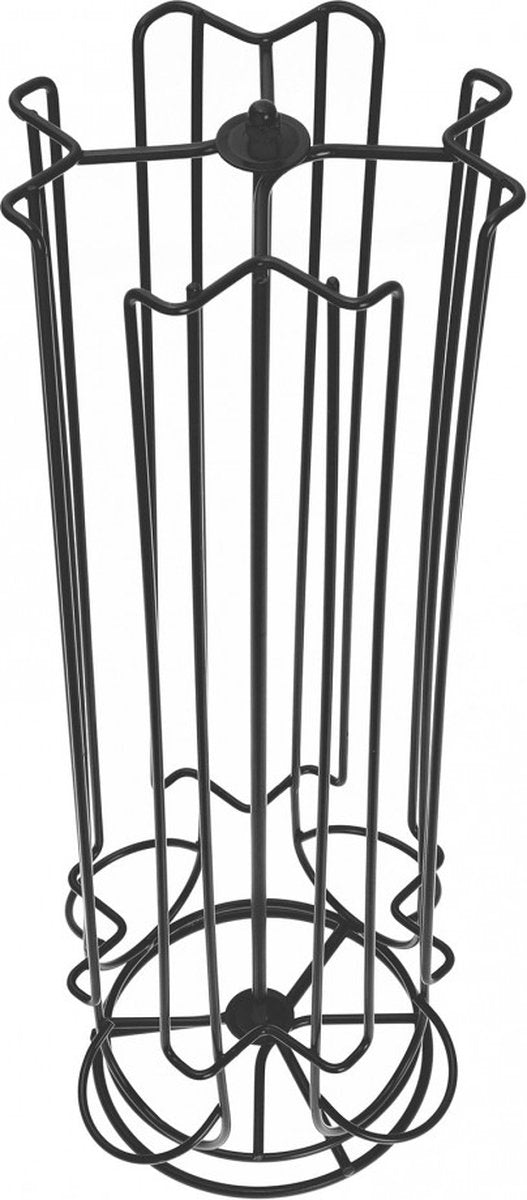 Kinghoff - Support pour capsules de café, porte-capsules - acier - noir