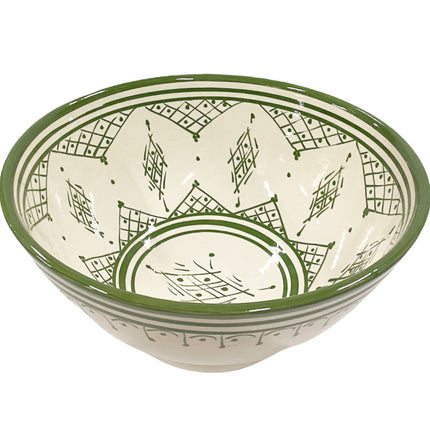 Bol marocain Sahara vert clair faible Ø 25