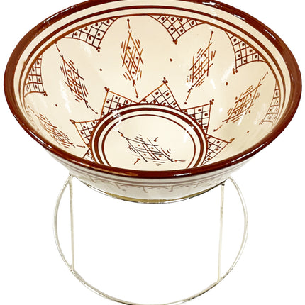 Plat marocain Sahara creux Ø 25