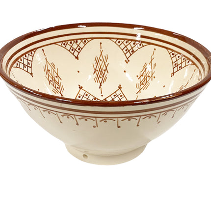 Plat marocain Sahara creux Ø 25