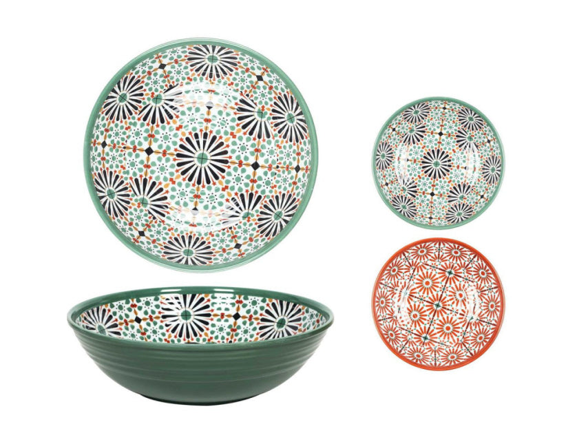 Melamine Saladekom Ø30