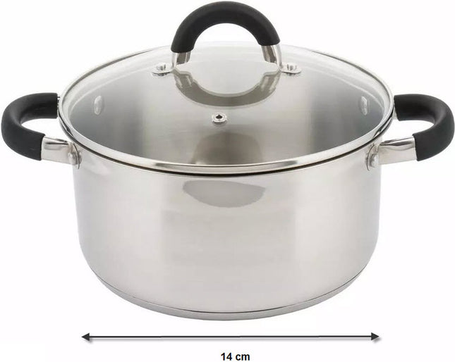 Petite casserole avec couvercle - Ø 14 cm