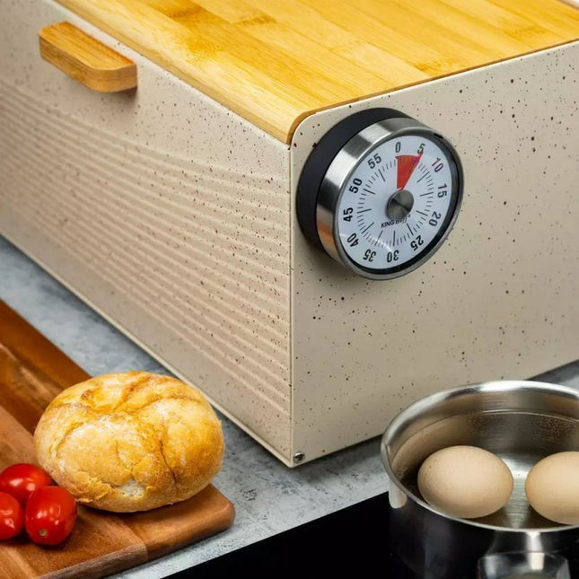 Minuteur Mécanique – Minuteur Œuf avec Aimant – Minuteur de Cuisine Analogique – Minuteur de Cuisine