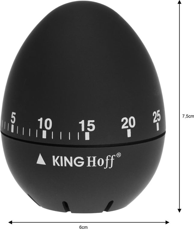 Kinghoff - Minuteur noir