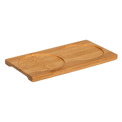 Pots à sucre - Pots à épices avec cuillère - avec couvercle et support en bambou