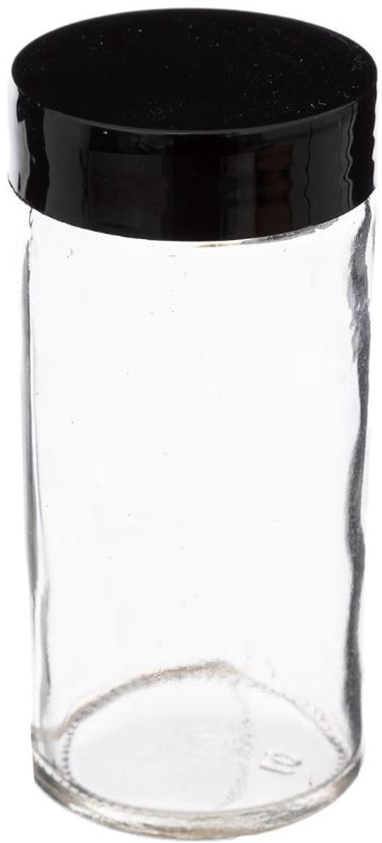 Étagère à épices avec 6 pots à épices 21,5 cm en bambou - Pots à épices de cuisine - Rangement des épices