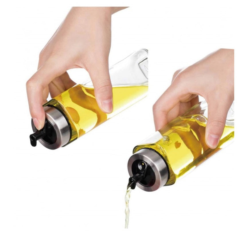 5-Piece Spice Set for Salt, Pepper, Oil and Vinegar with Stand.
