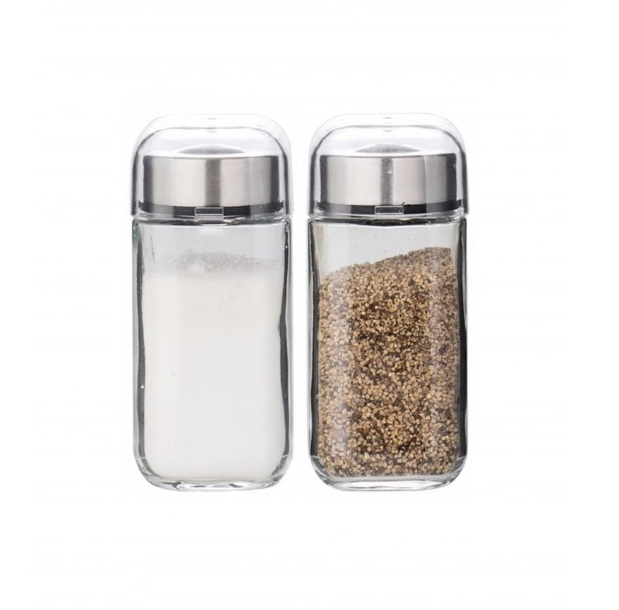 5-Piece Spice Set for Salt, Pepper, Oil and Vinegar with Stand.