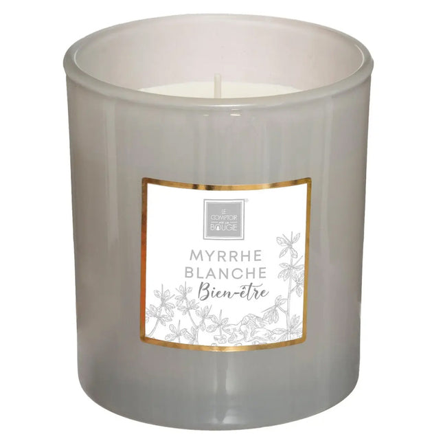 Bougie parfumée Mael Myrrh Gris clair
