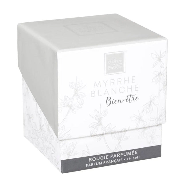 Bougie parfumée Mael Myrrh Gris clair