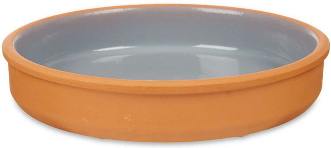 La Dehesa - Tapas-servir des snacks-plat au four terre cuite-gris 23x4 cm