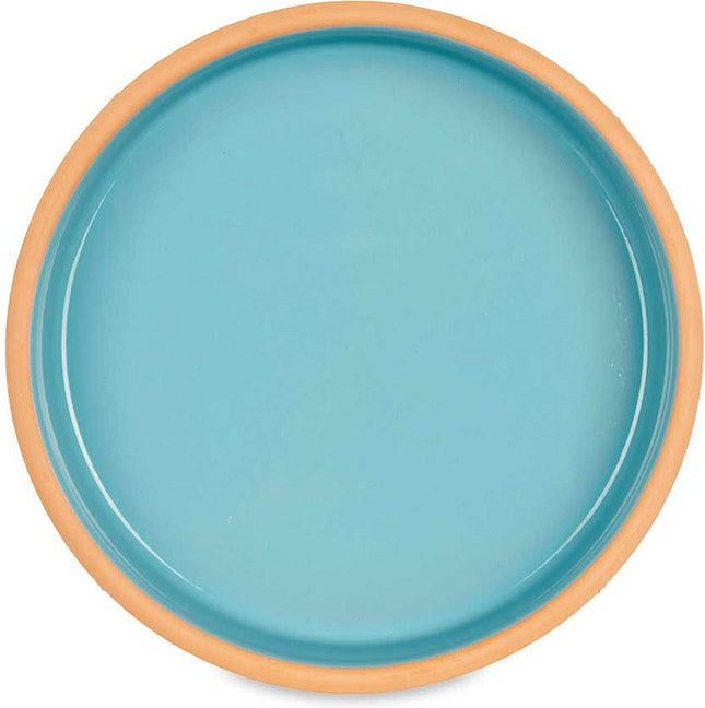 La Dehesa - Tapas/amuse-bouches/plat de service/plat à four en terre cuite/bleu 23x4 cm