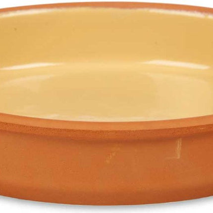 La Dehesa - Tapas servir des amuse-gueules-plat à four en terre cuite-jaune 23x4 cm