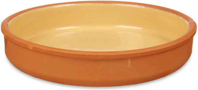 La Dehesa - Tapas servir des amuse-gueules-plat à four en terre cuite-jaune 23x4 cm