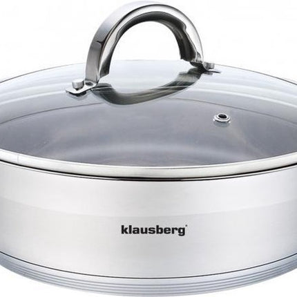 Marmite - avec couvercle - 4,6L - Ø26 cm - Inox - Induction - tous feux