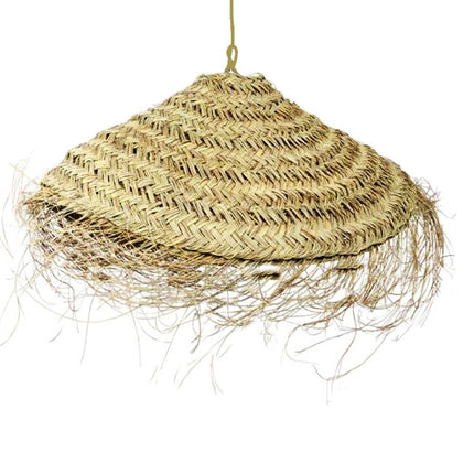 Abat-jour Essaouira - Lampe de plage en herbe de mer