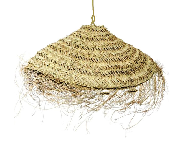 Abat-jour Essaouira - Lampe de plage en herbe de mer