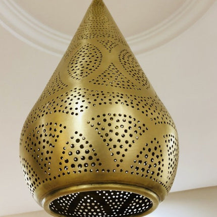 Suspension filigrane orientale Elegance Gold
